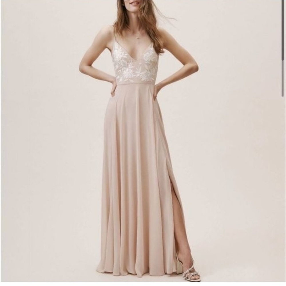 BHLDN Blush Sadia Dress Size 4